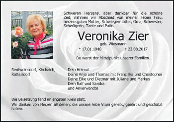 Anzeige von Veronika Zier von MGO