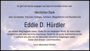 Anzeige von Eddie D. Hürdler von MGO