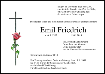 Anzeige von Emil Friedrich von MGO