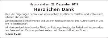 Anzeige von Hausbrand am 22.12.2107  von MGO