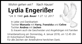 Anzeige von Lydia Engerißer von MGO