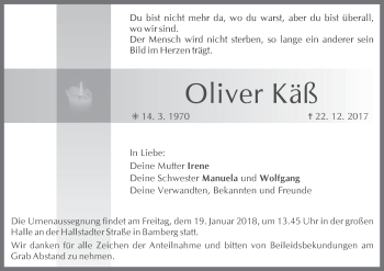 Anzeige von Oliver Käß von MGO