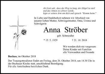 Anzeige von Anna Ströber von MGO
