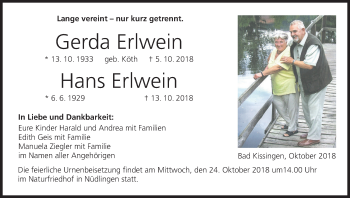 Anzeige von Hans Erlwein von MGO