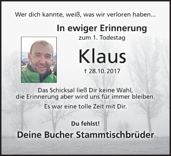 Anzeige von Klaus  von MGO