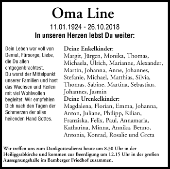 Anzeige von Evelyne Leicht von MGO