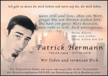 Anzeige von Patrick Hermann von MGO