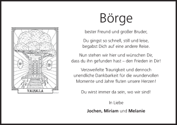 Anzeige von Börge  von MGO