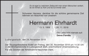 Anzeige von Hermann Ehrhardt von MGO