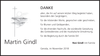 Anzeige von Martin Gindl von MGO