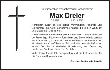 Anzeige von Max Dreier von MGO