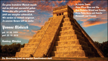 Anzeige von Yvonne Blokesch von MGO