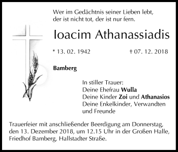 Anzeige von Ioacim Athanassiadis von MGO