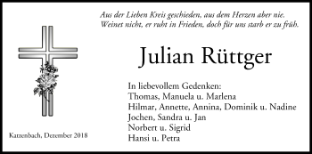Anzeige von Julian Rüttger von MGO
