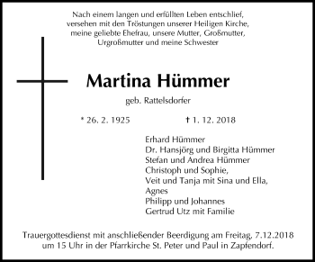 Anzeige von Martina Hümmer von MGO