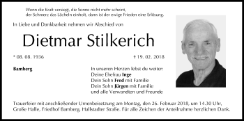 Anzeige von Dietmar Stilkerich von MGO