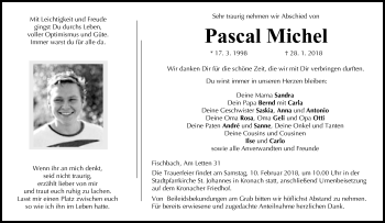 Anzeige von Pascal Michel von MGO
