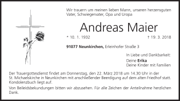 Anzeige von Andreas Maier von MGO