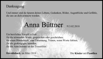 Anzeige von Anna Büttner von MGO