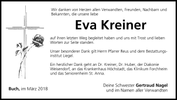 Anzeige von Eva Kreiner von MGO