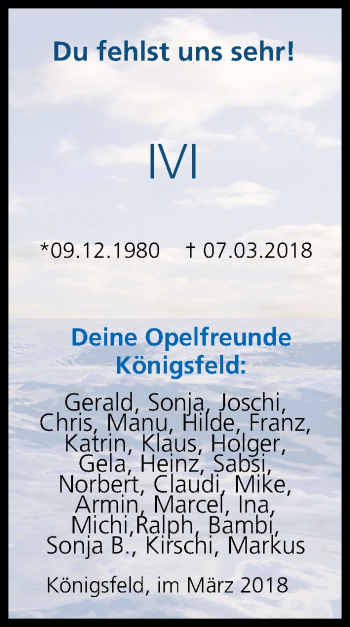 Anzeige von Ivi  von MGO