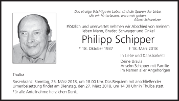 Anzeige von Philipp Schipper von MGO