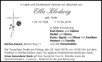Anzeige von Ella Klodwig von MGO