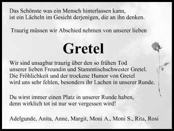 Anzeige von Gretel  von MGO