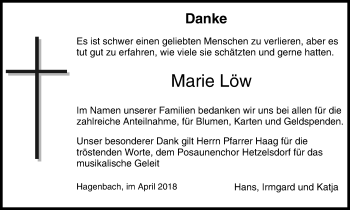 Anzeige von Marie Löw von MGO