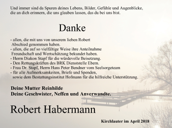 Anzeige von Robert Habermann von MGO