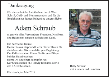 Anzeige von Adam Schraub von MGO