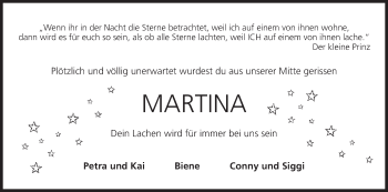 Anzeige von Martina  von MGO