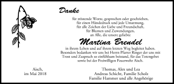 Anzeige von Martina Brendel von MGO