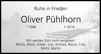 Anzeige von Oliver Pühlhorn von MGO