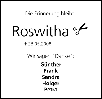 Anzeige von Roswitha  von MGO