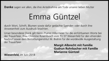 Anzeige von Emma Güntzel von MGO