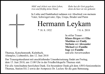 Anzeige von Hermann Leykam von MGO