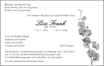 Anzeige von Lisa Frank von MGO