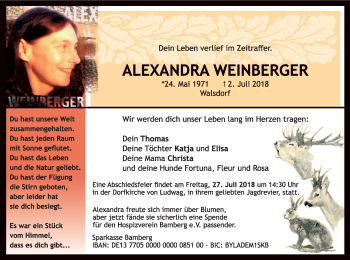 Anzeige von Alexandra Weinberger von MGO