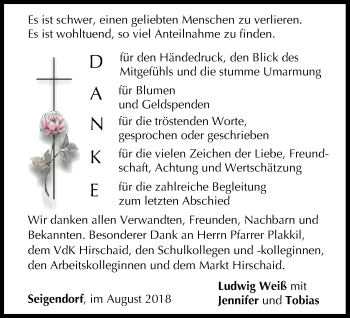 Anzeige von Danke   von MGO