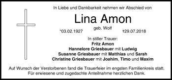 Anzeige von Lina Amon von MGO