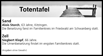 Anzeige von Totentafel vom 10.08.2018 von MGO