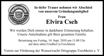 Anzeige von Elvira Cseh von MGO