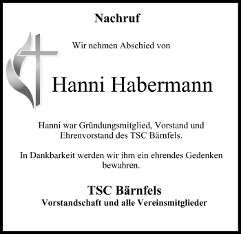 Anzeige von Hanni Habermann von MGO