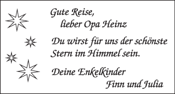 Anzeige von Heinz  von MGO