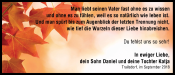 Anzeige von Vater  von MGO