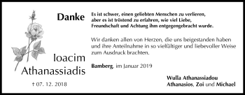 Anzeige von Ioacim Athanassiadis von MGO