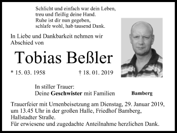 Anzeige von Tobias Beßler von MGO