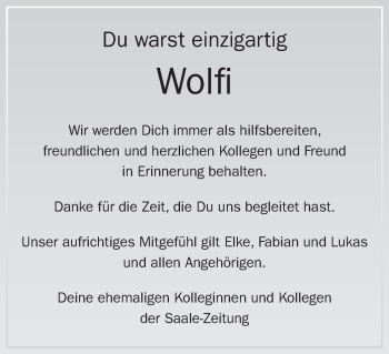 Anzeige von Wolfi  von MGO