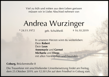Anzeige von Andrea Wurzinger von MGO